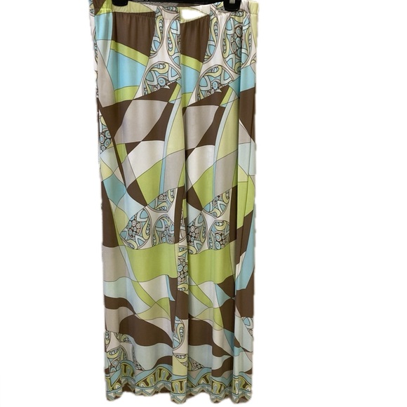 Chicos Travelers abstract print pant. Size 8 (Chicos 1) - Picture 2 of 3